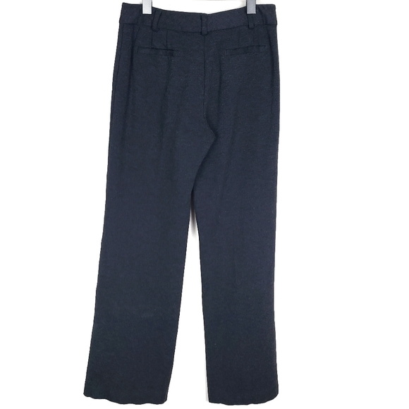 EUC LANDS' END Woman's Classic Gray Stretchy Straight Leg Dress Pants Size: 6 - Picture 5 of 6